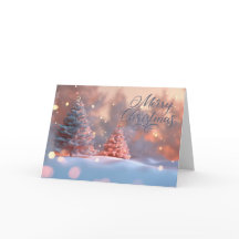 Carte de vœux Joyeux Noël Esaïe 7:14 (5x7)