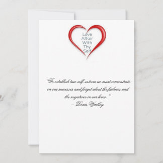 Remerciements Carte d'encouragement de narcissisme