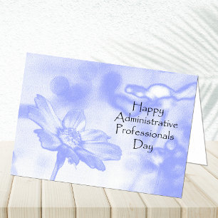 Remerciements Carte professionnelle administrative de jour --