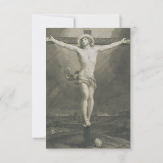 Remerciements Carte Sainte de la Crucifixion Monomatique