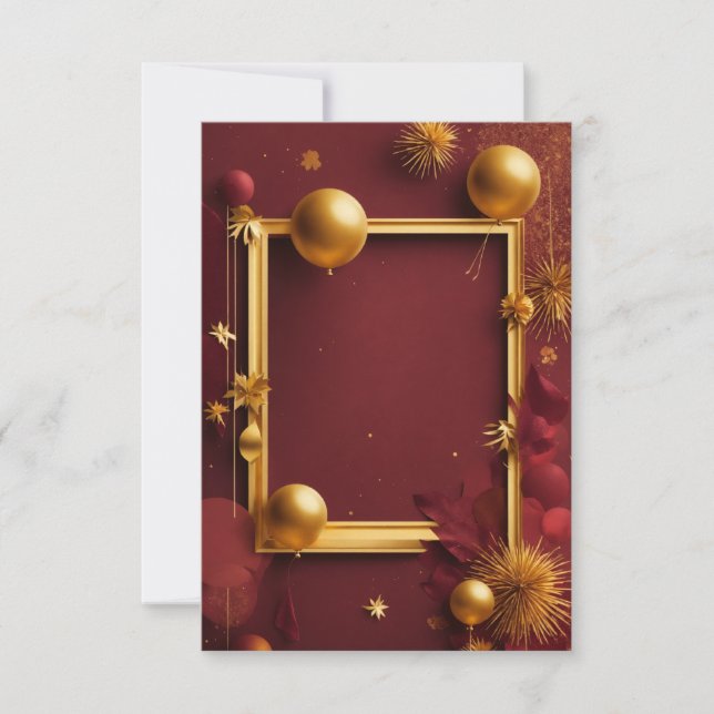 Remerciements Conception de la carte d'invitation (Devant)