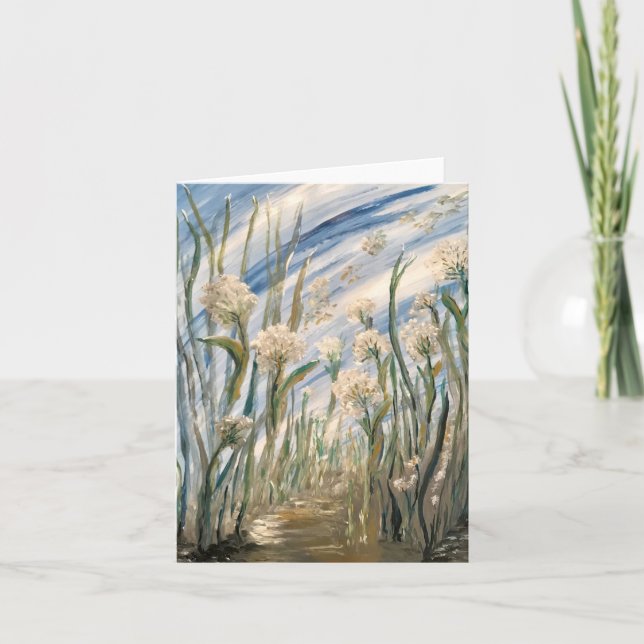 Remerciements Créer une carte de note de souhait (Devant)