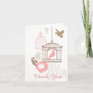 Remerciements Doses et cages - Carte de note