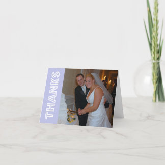 Remerciements En Lumières Carte De Remerciement (V