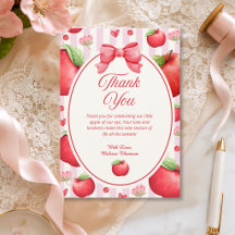 Faire carte de remerciement pour Baby Shower Fille