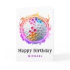*~* Fire AP94 Carte d'anniversaire du boule de gol