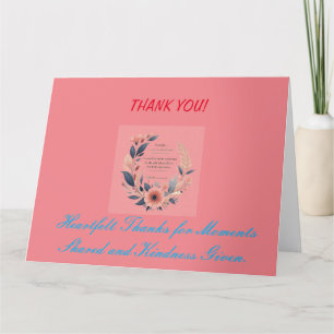 Remerciements "Gratitude Gems : Collection Carte de remerciement