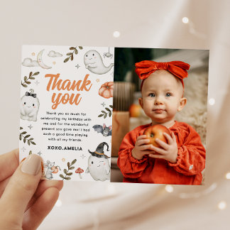 Remerciements Jolie carte de remerciement pour un anniversaire H