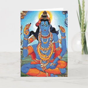 Remerciements Lord Shiva - Carte de voeux