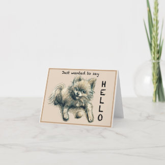 Remerciements Max le Carte pour notes de chien