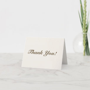 Remerciements Neutral Retro Funky Disco Mariage Carte de remerci