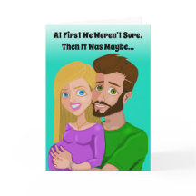 Nous avons une carte de voeux pour bébé