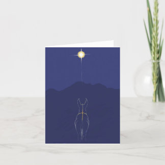 Remerciements Petite carte de Noël pliée