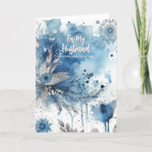 Pour ma carte de voeux pour l'anniversaire du mari