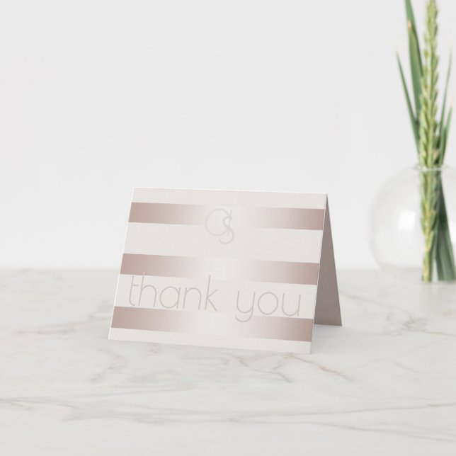 Remerciements pour mariage | Elégante perle modern (Devant)