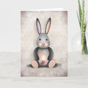 Remerciements Ralph the Patchwork Rabbit - Carte de voeux
