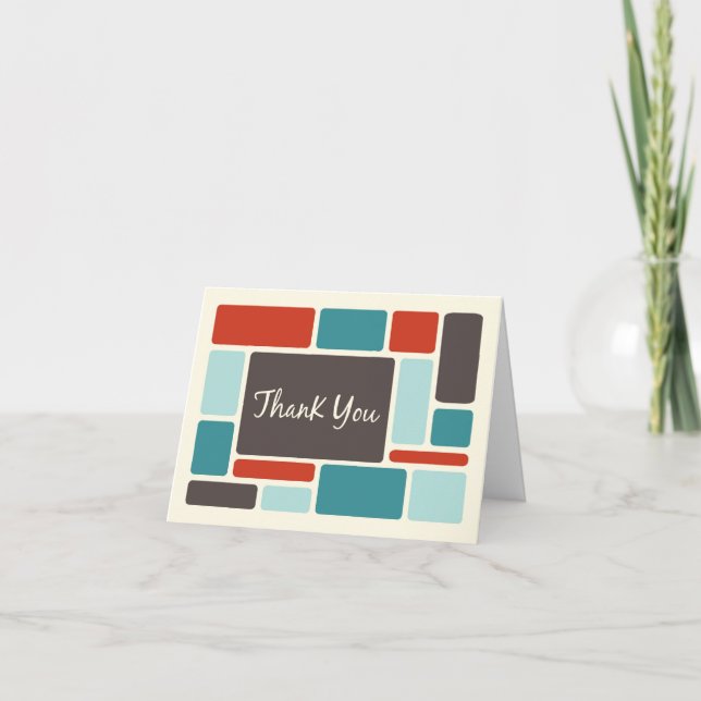 Remerciements Rétro Appréciation de l'employé Grande carte de tr (Devant)