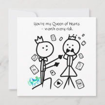 Vous êtes ma carte de la Reine de Cœur