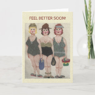 REMETTEZ-VOUS SOON HUMOUR POUR UNE CARTE DE BONNE 