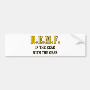 REMF BUMPER STICKER