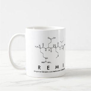 Remi peptide name mug