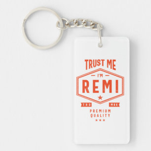Remi Personalized Name Birthday Gift Keychain