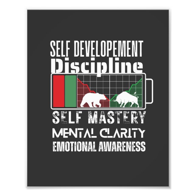 Reminder and motivation | Forex mindset Photo Print (Front)
