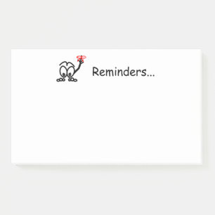 Reminders Don't Forget Post-it Notes