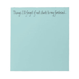 Reminders on Notepads