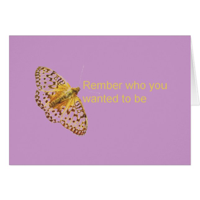 Reminding you card (Front Horizontal)
