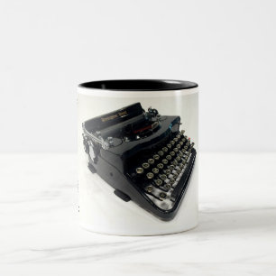 Remington Rand Model 1 typewriter Two-Tone Coffee Mug