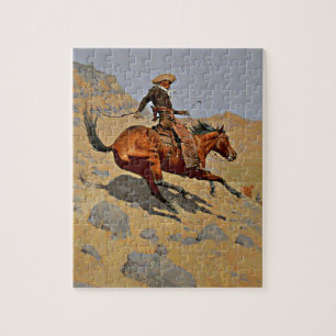 Remington- The Cowboy Jigsaw Puzzle