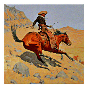 Remington - The Cowboy, Poster