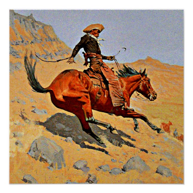 Remington - The Cowboy, Poster (Front)