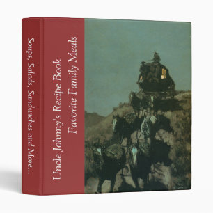 Remington's Old Stagecoach of the Plains (1901) Binder