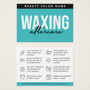 Remise des cheveux de la carte de soins postérieur