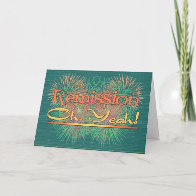 Remission - Oh Yeah! Card (Front)