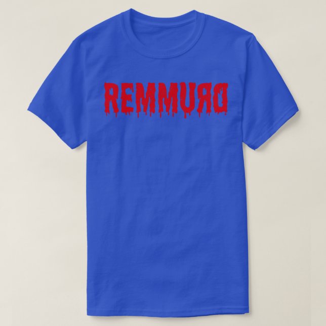 REMMURD Drummer T-Shirt (Design Front)