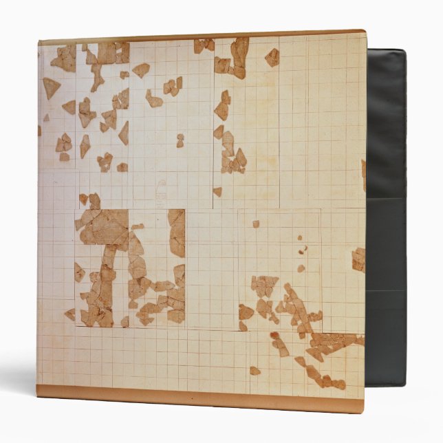 Remnant of a cadastre binder (Front/Inside)