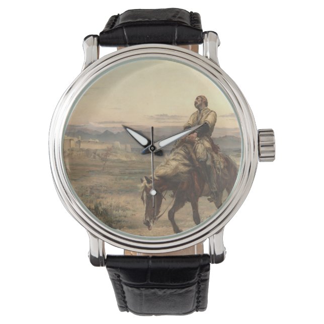 Remnants Of An Army Painting By Elizabeth Thompson Watch (Front)