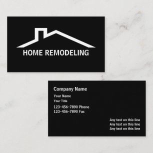 Remodeling Business Cards