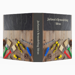 Remodeling or Home Construction Custom Binder