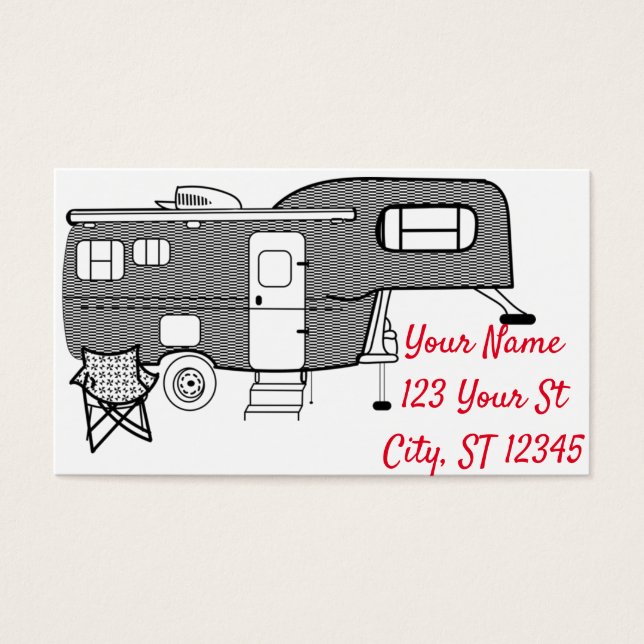 Remorque classique Caravan Thunder_Cove (Devant)