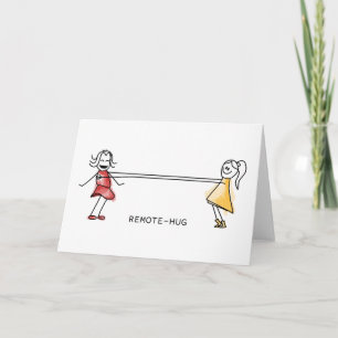 Remote-Hug Card
