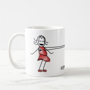 Remote-Hug Coffee Mug
