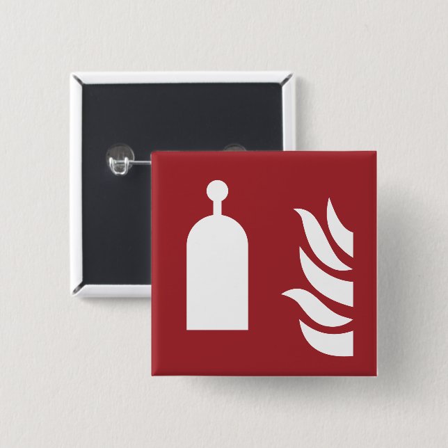 Remote Release Station Safety Sign 2 Inch Square Button (Front & Back)