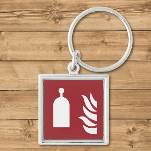 Remote Release Station Safety Sign Keychain