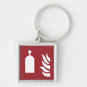 Remote Release Station Safety Sign Keychain
