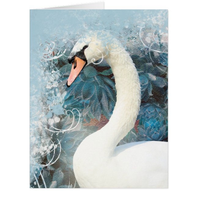 Remous floral de cygne (Devant)