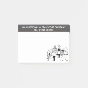 Removals and Transport Services to Personalise Post-it Notes